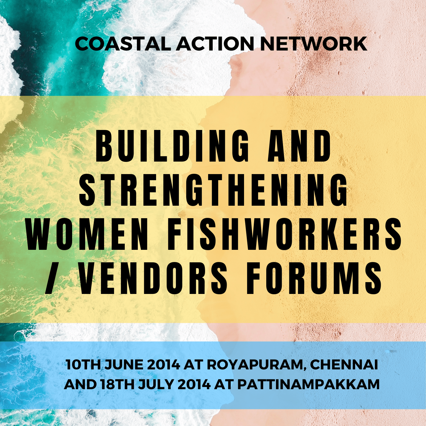 Building and Strengthening Women Fishworkers / vendors forums