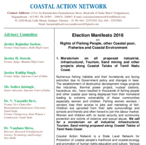 Election Manifesto 2016 on Coast
