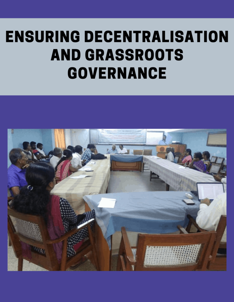 Ensuring Decentralisation and Grassroots governance