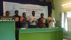 TOT for fishing  women and youths on  Protecting Coastal Rights in Tamil Nadu on 7 & 8 February 2019, Tanjore District