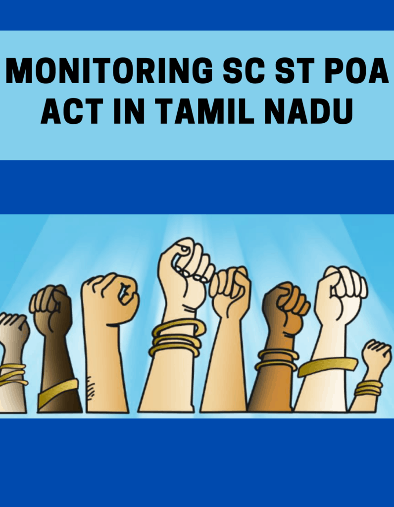 Monitoring SC ST POA Act in Tamil Nadu