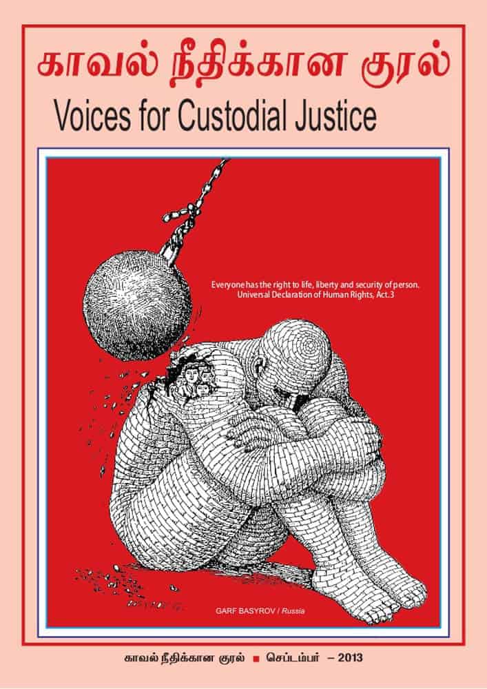 Voices for custodial justice newsletter -September 2013 issue