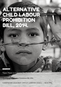 Alternative Child Labour Prohibition Bill, 2014.