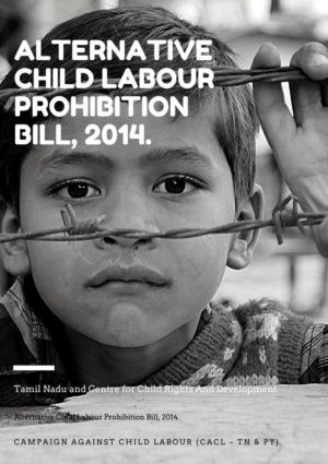 Alternative Child Labour Prohibition Bill, 2014.