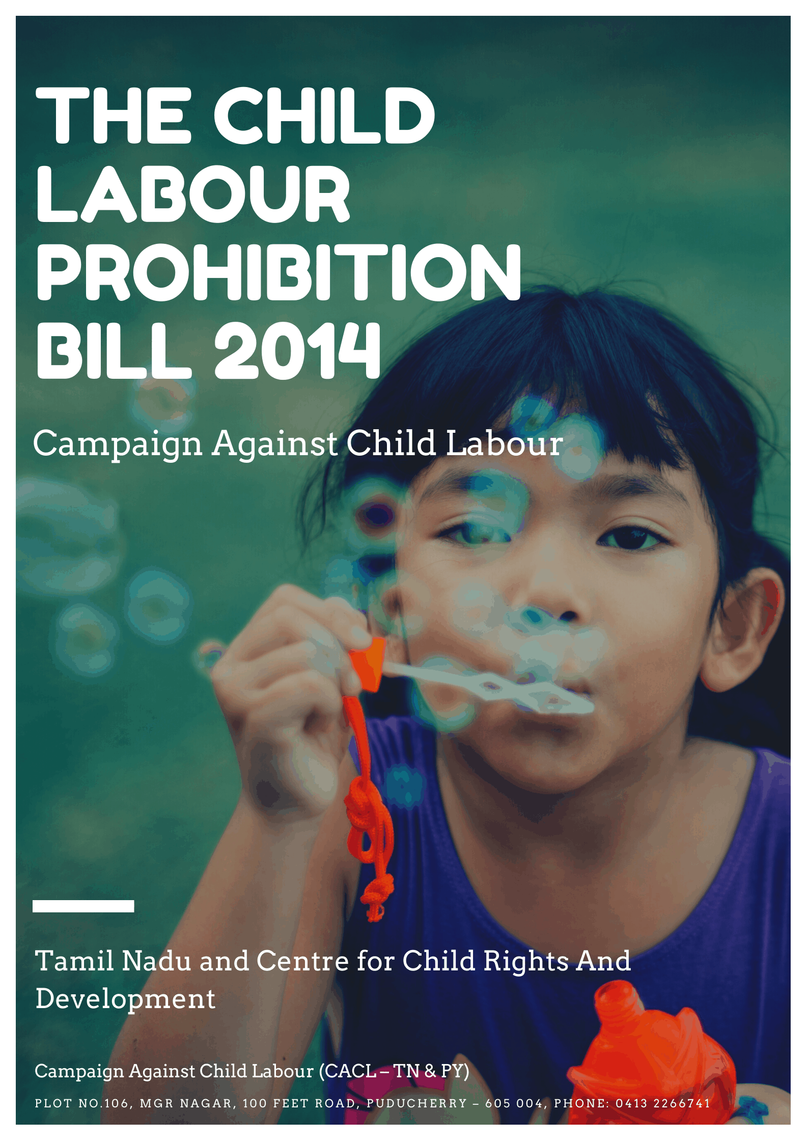 The Child Labour Prohibition Bill 2014