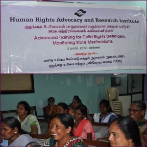 Advanced Training for Child Rights Defenders:  Monitoring state mechanisms